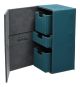 Ultimate Guard Flip-n-Tray Deck Case 200+ Xeno Petrolblau