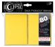 UP Deck Protector PRO-MATTE ECLIPSE Gelb (80 St.)