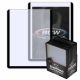 BCW 3 x 4 Inch Topload Card Holder (25 St.) Schwarzer Rand