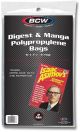 BCW Digest and Manga Bags (100 Hüllen)
