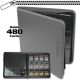 BCW Zipper-Folio 12-Pocket LX Portofolio grau