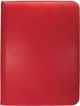 UP 9-Pocket Zippered-Pro-Binder - Red