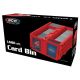 BCW 1600 Card Bin - Sammelkarten-Aufbewahrungsbox Rot