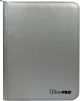 UP 9-Pocket Zippered-Pro-Binder - Silver