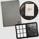 TCG Guru 9er Pocket Zipper Binder Xenon Grey