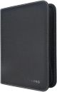 UP 4-Pocket Zippered Toploader Pro-Binder - Black