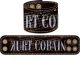 Kurt Cobain Leather Wrist Band (Lederarmband)