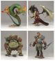 Fantasy I - Legend of the Blade Hunters 4er Figuren Set