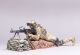 MILITARY III Army M60 Gunner Figur