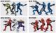 HALO Wars Heroic Collection 2009 Wave 1 Figuren 4er Set