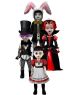 Living Dead Dolls - Alice in Wonderland (4er Figuren Set)