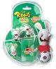 Raving Rabbids - verrückte Fussballla 4-Pack Figuren Set A
