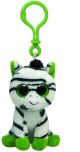 Beanie Boos Clip Zig-Zag - Zebra - Plüsch-Anhänger