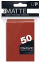 UP Pro-Matte Sleeves Red (50)