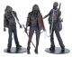 The Walking Dead Bloody 3-Pack Michonne & Pet Zombies Figuren