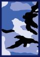 Legion Deck Protectors Camouflage Blue - 50 Sleeves