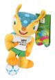 Fuleco Plüsch Maskottchen 28cm WM 2014 Brasilien (Fuß auf Ball)