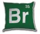 Breaking Bad - Br 35 Logo Plüsch Kissen - Brom