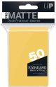 Pro-Matte Sleeves Yellow (50 Hüllen)