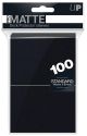 Pro-Matte Sleeves Black - Schwarz (100 Hüllen)