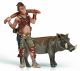 SCHLEICH - Bayala, Umitok der Warzenschweinmann