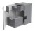 Ultimate Guard Flip-n-Tray Deck Case 100+ XenoSkin Grau