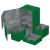 Ultimate Guard Twin Flip-n-Tray Deck Case 160+ XenoSkin Grün