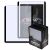 BCW 3 x 4 Inch Topload Card Holder (25 St.) Schwarzer Rand