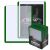 BCW 3 x 4 Inch Topload Card Holder (25 St.) Grüner Rand