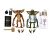 Gremlins 2 - Ultimate Demolition Gremlin 2-Pack - Clothed Actionfigur