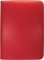 UP 9-Pocket Zippered-Pro-Binder - Red