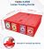 BCW 3200 Card Bin - Sammelkarten-Aufbewahrungsbox Rot