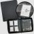 TCG Guru 4-Pocket Toploader Binder Leatherette Black