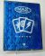 4 Pocket Portfolio Neo blue Wave