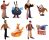 BEATLES Yellow Submarine (12 Figuren)