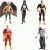 Justice League Series IV Actionfiguren (5 St.)