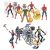 Spider-Man 3 Series III Actionfiguren (12 St.)