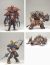 Warriors of the Zodiac Series I (4 Figuren im Set)