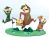 Hanna Barbera Series II Yogi Bear & Boo Boo & Ranger