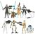 Star Wars Clone Wars Collection Wave 1 (12 Figuren)
