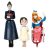 Heidi in der Stadt Actionfiguren 3-Pack