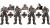 Gears of War Locust Hive Boxed Figuren Set