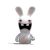 Rayman Raving Rabbids Figur Scream