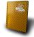 Monster A6 Mini Sammelalbum für 64 Karten prisma gold
