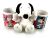 Snoopy Tassen-Set und 10cm Snoopy Plüsch