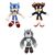 Sonic the Hedgehog 18cm Plüsch 3er Set