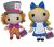 Alice in Wonderland Plüsch Alice + Mad Hatter 2er Set