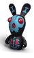 Rayman Raving Rabbids - Zeitreise Figur Black Skelett Rabbid