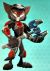 Ratchet & Clank Serie II Ratchet Hyperflux Armor Actionfigur
