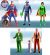 Classic Silver Age Superman Series I Figuren 5er Set